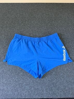Reebok Women's Running Shorts Blue XXL